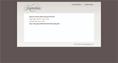 Desktop Screenshot of karastanrebates.com